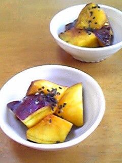 サツマイモのレンジでこっくり煮-レシピのメイン写真