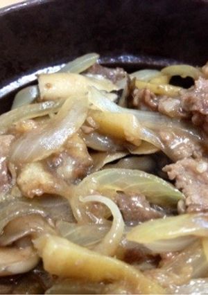 舞茸と生姜で温活牛丼-レシピのメイン写真