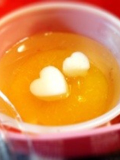 お弁当にグ〜♪寒天de牛乳みかんゼリー♪-レシピのメイン写真