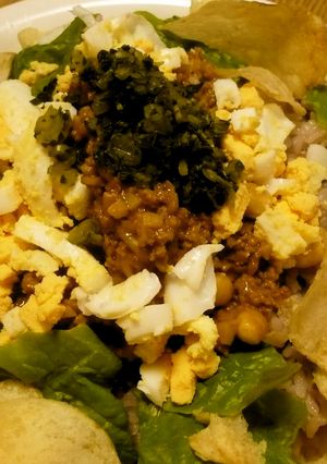 レンコンがシャキッと美味しい♪タコライス-レシピのメイン写真