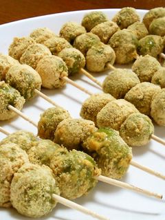 おやつに♪簡単ヘルシー野菜の団子☆-レシピのメイン写真