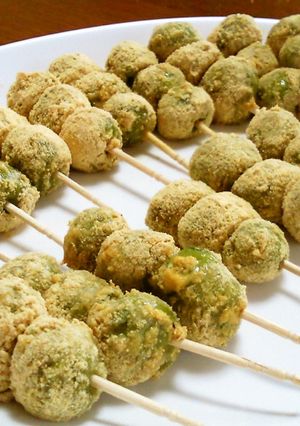 おやつに♪簡単ヘルシー野菜の団子☆-レシピのメイン写真