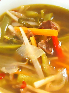 食べる本格中華スープ♪ 酸湯肥牛!!-レシピのメイン写真