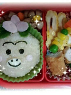 簡単 キャラ弁 はなかっぱ☆-レシピのメイン写真