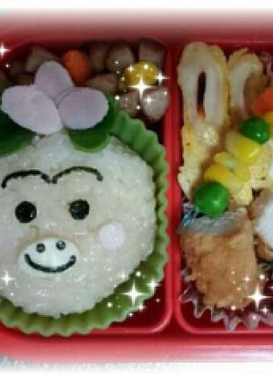 簡単 キャラ弁 はなかっぱ☆-レシピのメイン写真