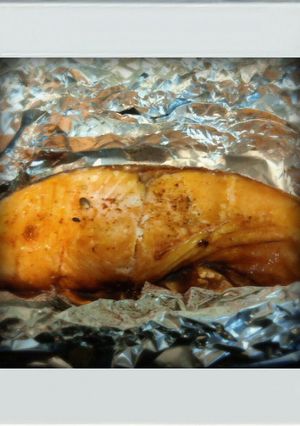 ■糖質制限■秋鮭ホイル焼き簡単減量お弁当-レシピのメイン写真