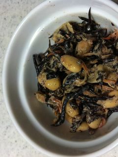 簡単ひじきと大豆のサラダ-レシピのメイン写真