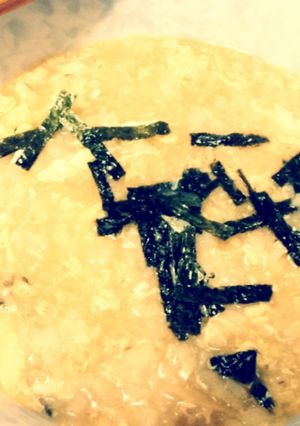 超簡単！チキンラーメン雑炊-レシピのメイン写真