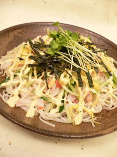 ◇サラダ風◇そばちらし-レシピのメイン写真