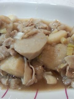 ほっこり里芋と豚バラの醤油煮-レシピのメイン写真