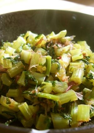 大根の葉は捨てずにおかかで簡単炒め物-レシピのメイン写真