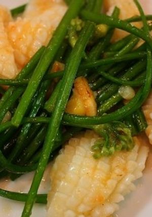 花咲モンゴイカのフーコック島炒め-レシピのメイン写真