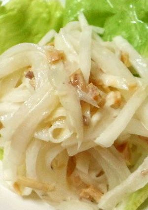 大根とサキイカのしょう油マヨサラダ★-レシピのメイン写真