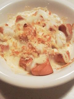 簡単!魚肉ソーセージのサクサクチーズ焼き-レシピのメイン写真