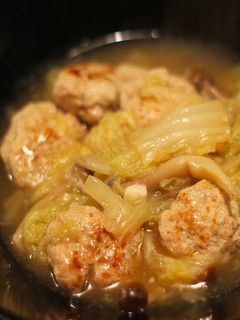 肉団子と白菜のオイスターソース煮-レシピのメイン写真