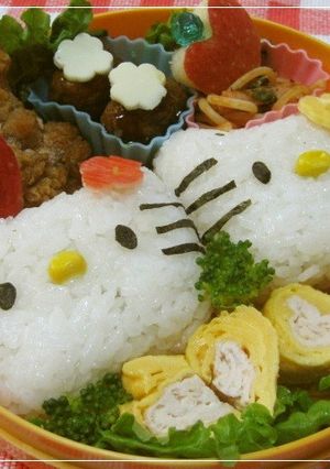 キャラ弁★ハローキティ★-レシピのメイン写真