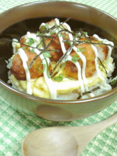 親子マヨ丼★~からあげリメイク~-レシピのメイン写真