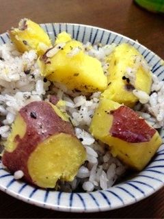 もりもり♫甘〜いさつまいもご飯-レシピのメイン写真