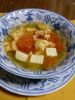 トマトで簡単、あっさりスープ-レシピのメイン写真