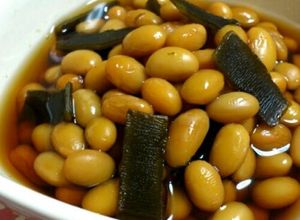 懐かしの味＊大豆の水煮で昆布豆-レシピのメイン写真