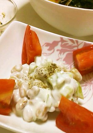 ブロッコリーと大豆のサラダ-レシピのメイン写真