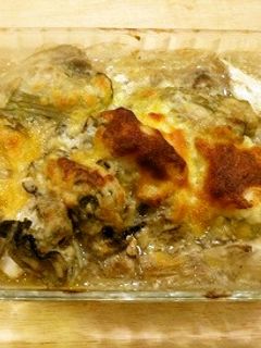 牡蠣ときのこのマヨネーズチーズ焼き-レシピのメイン写真