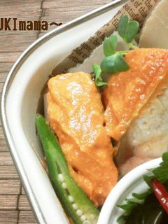 鯖の酒粕トマトソース★お弁当にも-レシピのメイン写真