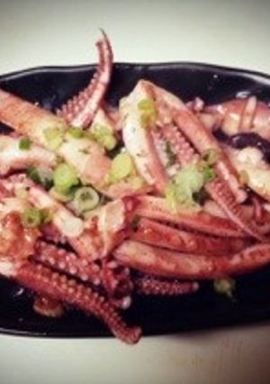 イカの塩ガーリック炒め-レシピのメイン写真