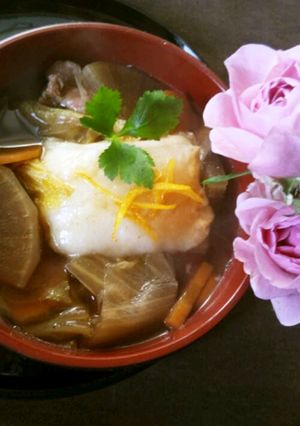 野菜たっぷり！お雑煮-レシピのメイン写真