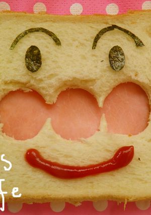 アンパンマンのサンドイッチ-レシピのメイン写真