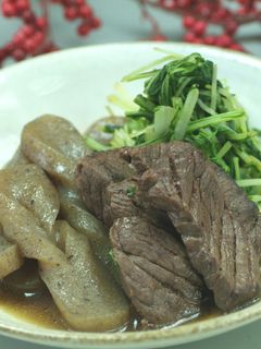 塩麹クジラと水菜の炒め煮-レシピのメイン写真