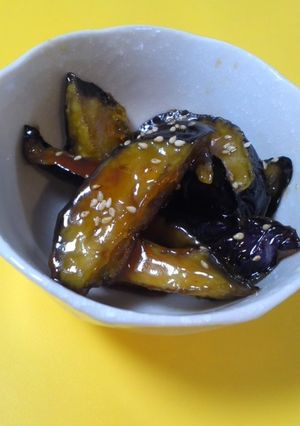 なすのてりてり甘辛煮-レシピのメイン写真