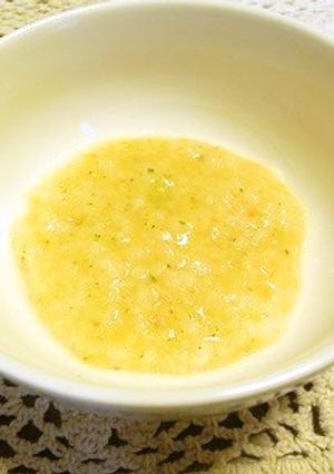 離乳食初期☆人参とブロッコリーのお粥-レシピのメイン写真
