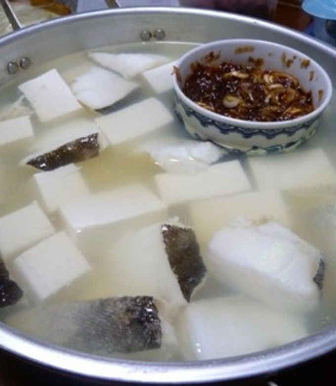ネギ＆鰹節使いで温タレ頂く鱈入り湯豆腐♪ by 大洋堂Yoshi