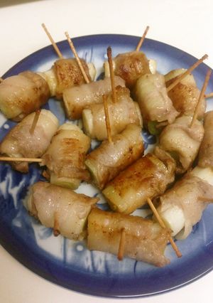 シンプル・ねぎの豚肉巻き-レシピのメイン写真