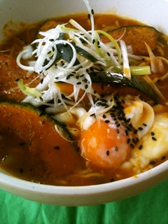 あったかかぼちゃラーメン-レシピのメイン写真
