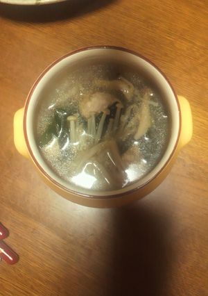 たっぷり生姜の鶏団子塩麹スープ-レシピのメイン写真