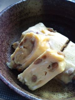 納豆入りたまご焼き-レシピのメイン写真