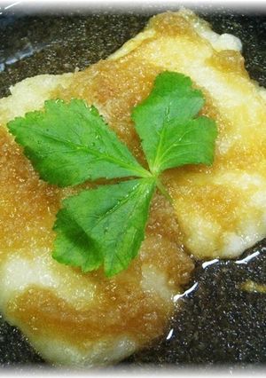 みぞれつゆ餅!!-レシピのメイン写真