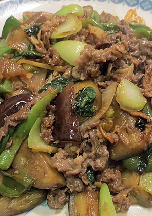 牛肉と野菜の腐乳炒め-レシピのメイン写真