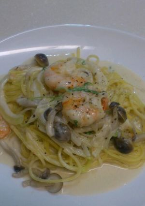 ☆海老のクリームパスタ☆-レシピのメイン写真