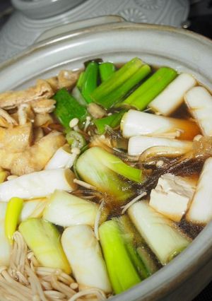 ねぎま鍋風☆彡鶏団子の寄せ鍋-レシピのメイン写真