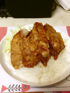 かんたん!豚肉の甘みそ焼き丼-レシピのメイン写真