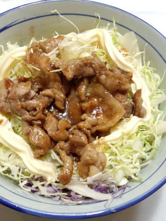 千切りキャベツで豚丼♪-レシピのメイン写真