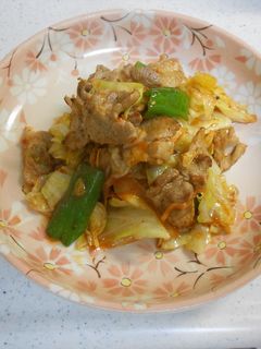 豚キムチ炒め-レシピのメイン写真