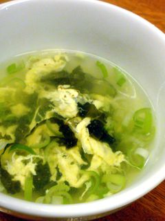 高菜を使って簡単玉子スープ!-レシピのメイン写真