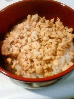 醤油麹の鶏そぼろ丼-レシピのメイン写真