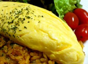 半熟とろとろ＊チキンライスのオムライス-レシピのメイン写真