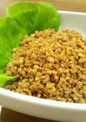 ごはんの友☆クミンが香る♪豆腐入りそぼろ-レシピのメイン写真