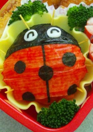 てんとう虫☆キャラ弁-レシピのメイン写真